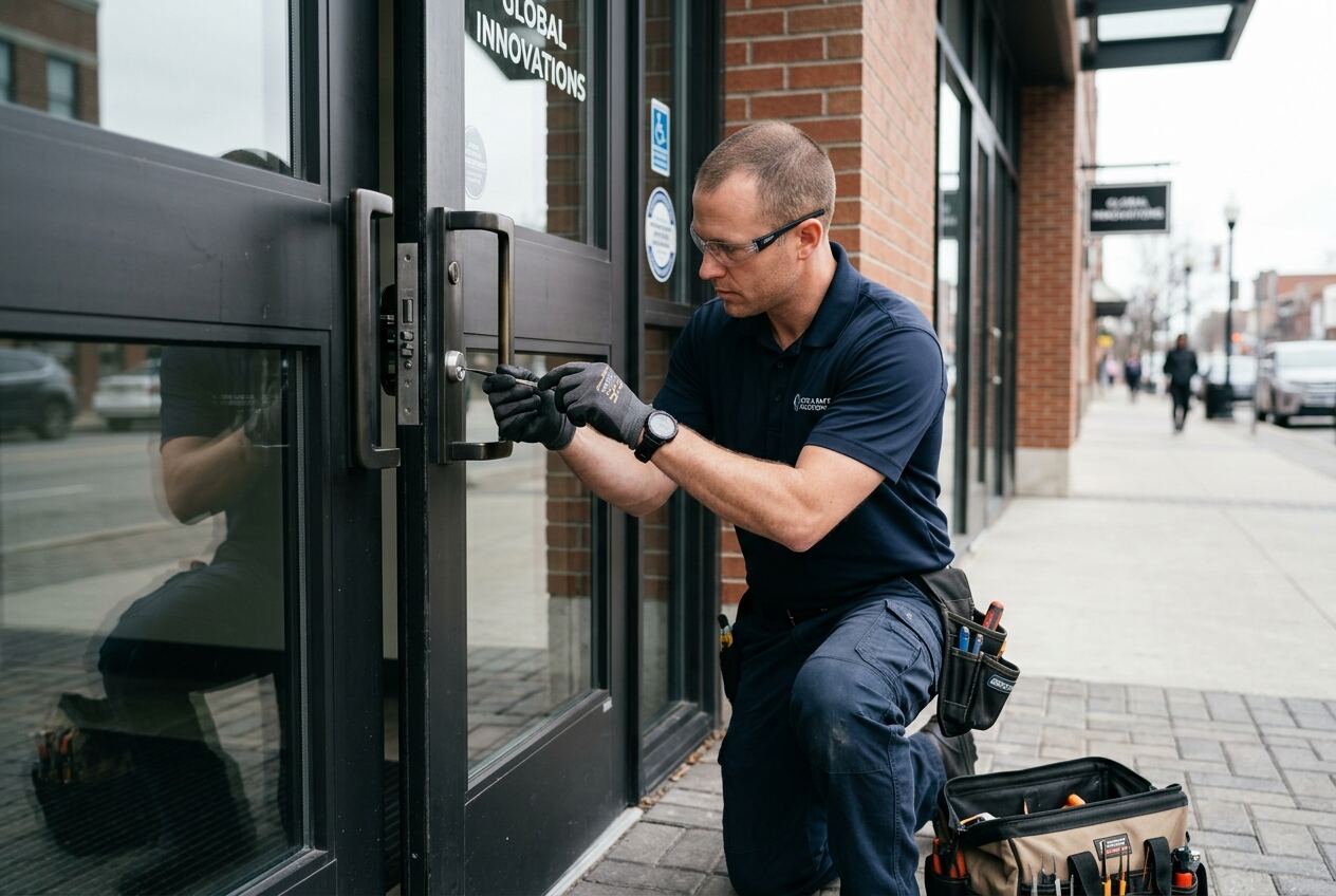 Commercial Lockout service