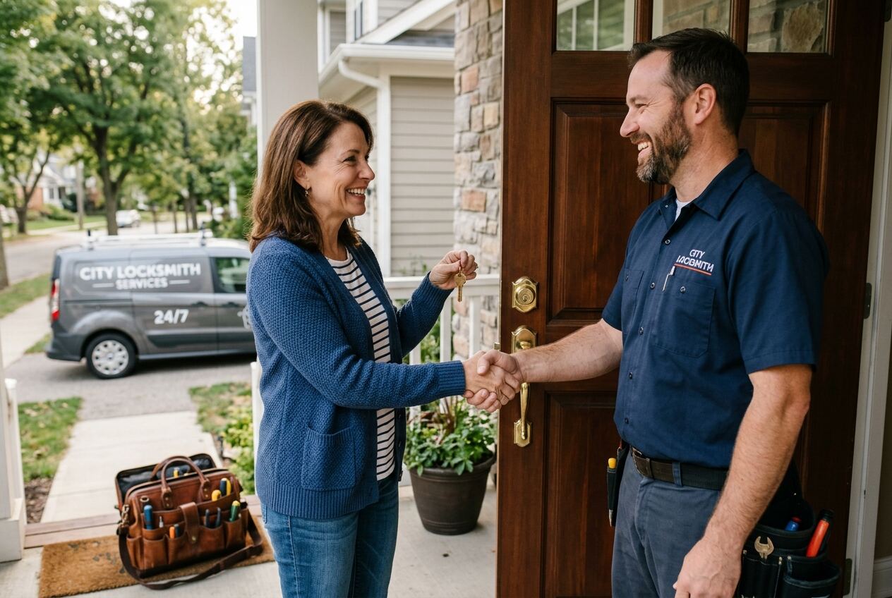 Deadbolt Installation in Houston